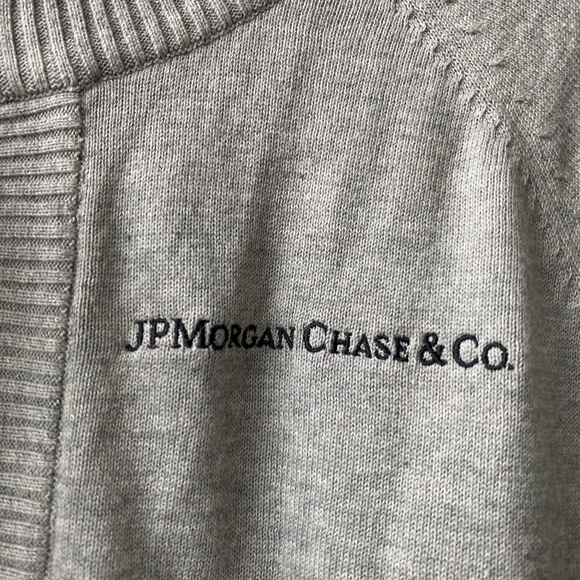 Double Zip Grey Sweater - Picture 3 of 4